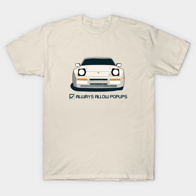 Always Allow Pop-Ups T-Shirt by IbisDesigns